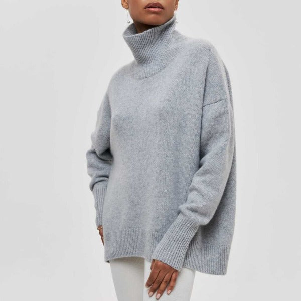 Carolin | Damen Rollkragenpullover