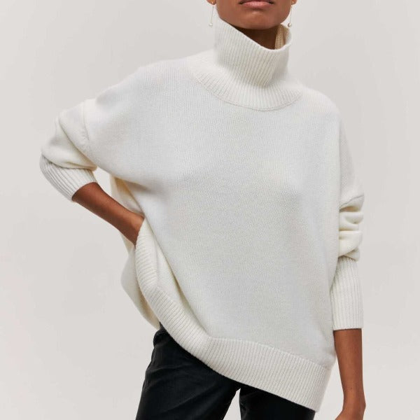 Carolin | Damen Rollkragenpullover