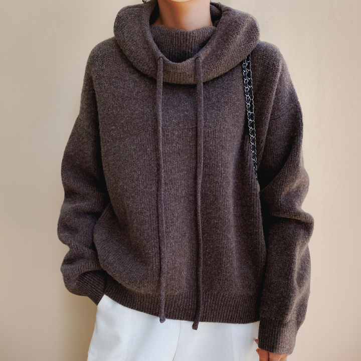 Melina | Damen Wollrollkragenpullover